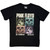 Pink Floyd Unisex Carbon T-Shirt Mosaics (Black)