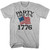 USA Collection Party Like 1776 Gray Heather T-Shirt