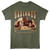 National Parks Badlands Military Green T-Shirt