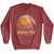 National Parks Joshua Tree Vintage Red Heather Sweatshirt
