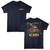 National Parks Acadia Happy Camper Navy T-Shirt