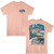 National Parks Mystic Montana F B Peach T-Shirt