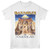 Iron Maiden Powerslave Egypt White T-Shirt