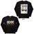 AC/DC Unisex Unplugged Sweatshirt Family Jewels (Black) (Back Print)