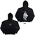 Lady Gaga Unisex Pullover Hoodie Sweatshirt Mayhem (Black) (Back Print)