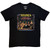 Rolling Stones Unisex T-Shirt Satanic Majesties (Black)