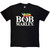Bob Marley Unisex T-Shirt Logo Mono (Black)