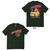 Foo Fighters Unisex T-Shirt Exhausted (Green) (Back Print)