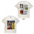 Foo Fighters Unisex T-Shirt Your Favourite Toy Tracklist (White) (Back Print)