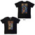 Guns N Roses Unisex T-Shirt North American Tour Skull (Black) (Back Print)