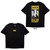 Oasis Unisex T-Shirt Sydney Half Faces Fan Store (Black) (Back Print & Ex-Tour)