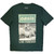 Oasis Unisex T-Shirt Live Forever Single Cover (Forest Green) (Ex-Tour)