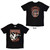Pantera Unisex T-Shirt Cowboys From Hell Snake (Black) (Back Print)