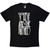Siouxsie & The Banshees Unisex T-Shirt Logo Mono (Black)