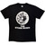 The Stone Roses Unisex T-Shirt Logo & Lemon Mono (Black)