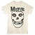 Misfits Skull Inverted Natural T-Shirt