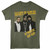 Naughty by Nature Authentic Hip Hop Military Green T-Shirt