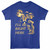 E.T. Right Here Monochrome Royal T-Shirt