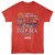 Jaws Orca Deep Sea Charter Red Heather T-Shirt