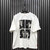 The Beatles Unisex Unplugged T-Shirt Four Portrait Wash (White)