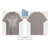 Foo Fighters Unisex Unplugged T-Shirt EONAA Logo (Taupe)