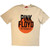 Pink Floyd Unisex Unplugged T-Shirt Pompeii Circle Wash (Sand) (Back Print)