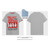 Red Hot Chili Peppers Unisex Unplugged T-Shirt Oakland Arena (Grey)