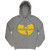Wu-Tang Clan Unisex Pullover Hoodie Sweatshirt Logo (Grey)