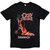 Ozzy Osbourne Unisex T-Shirt Blizzard Of Ozz Tribute (Black) (Back Print)