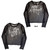 Korn Women's Long Sleeve Mesh Crop Top Shirt Still A Freak (Black) (Front & Back)
