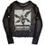 Linkin Park Women's Long Sleeve Mesh Crop Top Shirt Hybrid Theory (Black)