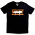 Muse Unisex T-Shirt Grafitti Tracklist (Black) (Back Print)