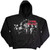 Oasis Unisex Pullover Hoodie Sweatshirt Supersonic Monotone Logo (Black) (Ex-Tour)