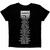Oasis Kids T-Shirt Wonderwall Live '25 World (Black) (Back Print & Ex-Tour)