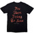 Bad Omens Unisex T-Shirt Dying To Love (Black) (Back Print)