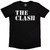The Clash Unisex T-Shirt Stencil Logo (Black)