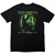 Bad Omens Unisex T-Shirt Green Angel (Black) (Back Print)