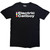 Electric Callboy Unisex T-Shirt Tanzneid All Rights Reserved (Black) (Back Print)