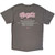 Aerosmith Unisex T-Shirt Summer Tour '85 (Charcoal Grey) (Back Print)