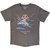 Aerosmith Unisex T-Shirt Summer Tour '85 (Charcoal Grey) (Back Print)