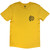 Blink-182 Unisex T-Shirt Collage (Yellow) (Back Print)