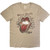 Rolling Stones Unisex T-Shirt Foreign Tongues (Sand)