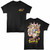 Street Fighter 2 Group Black T-Shirt