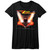 ZZ Top Eliminator Cover Black Junior Women's T-Shirt