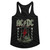 AC/DC Hells Bells Black Junior Women's Racerback Tank Top T-Shirt