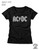 AC/DC Patch Black Junior Women's T-Shirt