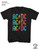 AC/DC Multicolor Black Adult T-Shirt