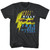 Billy Idol Eyeballs Heather Adult T-Shirt