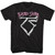 Twisted Sister Bone Logo Black Adult T-Shirt