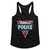 The Police Black Junior Women's Racerback Tank Top T-Shirt